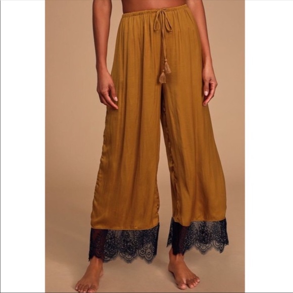 Free People Talking In My Sleep Lounge Pajama Pant - Picture 3 of 7